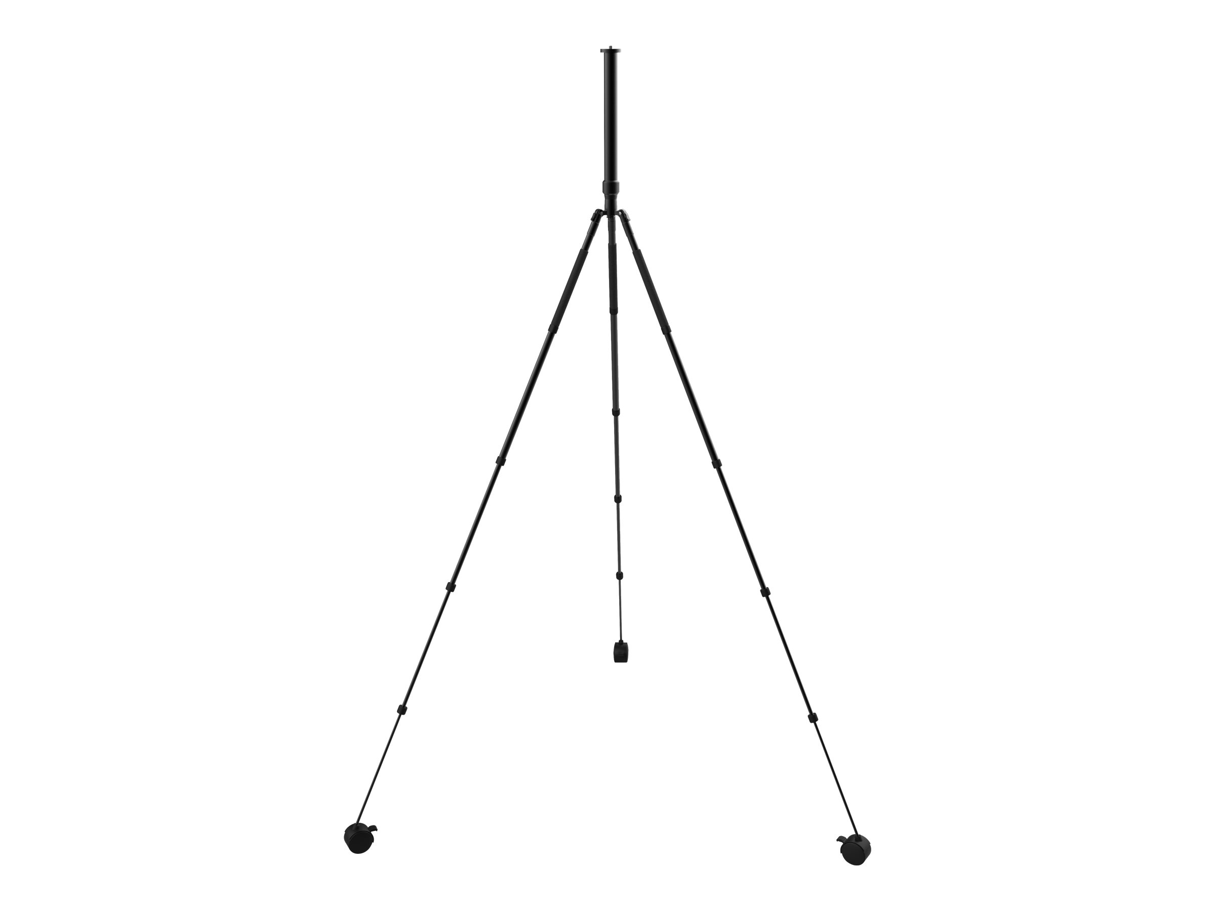 SECURITY TRIPOD FLOOR STAND WITH WHEELS