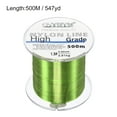 thumbnail image 2 of Uxcell 547Yard 6Lb Fluorocarbon Coated Monofilament Nylon Fishing Line Light Green, 2 of 7