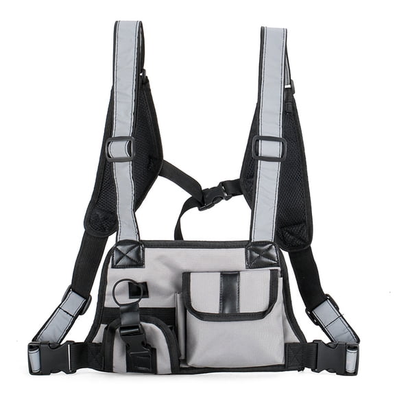 Multi-pocket bullet bag,Grey