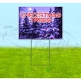 thumbnail image 1 of Christmas Trees (18" X 24") Yard Sign, Includes Metal Step Stake, 1 of 6