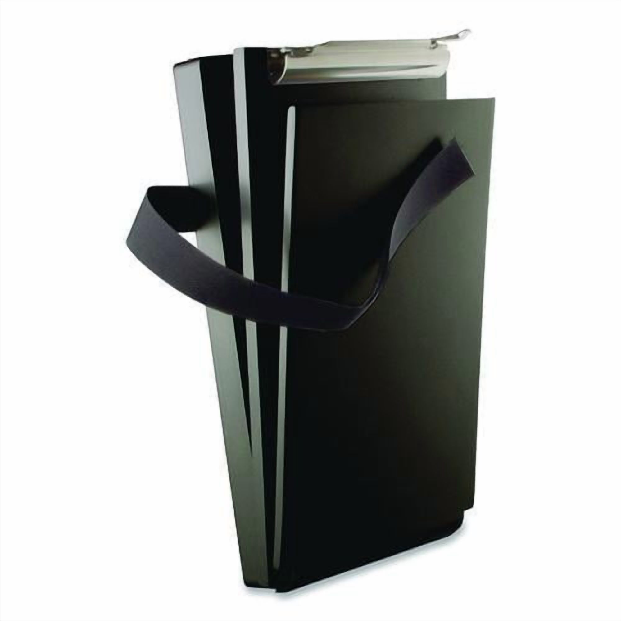Recycled Aluminum Citation Holder Clipboard, 1/2" Capacity, Holds 6 x 11 Sheets, Black | Bundle of 5