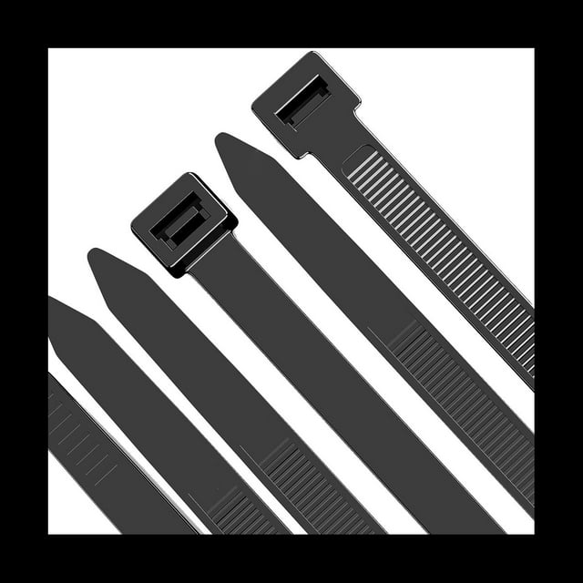 Paquete de 100 Bridas para Cables de Servicio Pesado de 12 Pulgadas, Bridas de PláStico Resistente de 7,6 mm con Resistencia una la TraccióN de 70 Kg, Resistente una los Rayos UV