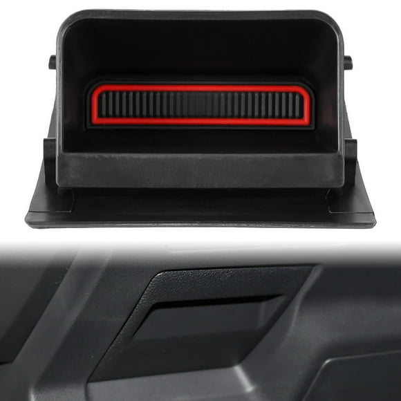 POINTERTECK Fuse Box Coin Container Fit for Subaru XV Crosstrek Forester Outback Legacy Impreza WRX STI Plastic Non-Slip Black