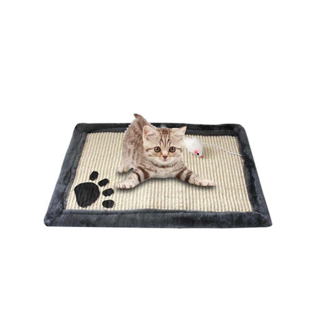 Lacyie For Sisal Cat Scratch Pad Scratching Blanket Wear-Resistant Bite-Resistant Scratcher Grinding Claws Playing Pet Scratch Board n