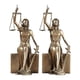 thumbnail image 4 of Estatua de la Justicia de la señora, sujetalibros decorativos, colecciones de adornos de escritorio, esculturas de romana para sala de estar,, 4 of 9