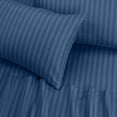 thumbnail image 6 of Utopia Bedding Queen Sheet Set, Soft Microfiber 4 Piece Bed Sheets with 15" Deep Pocket - Easy Care Brushed Microfiber Stripe - Navy, 6 of 7