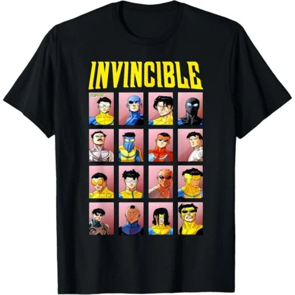 Reprint Rare Invincible Variants t shirt