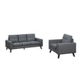 thumbnail image 1 of Topline Home Furnishings 2-piece Chenille Sofa & Chair Set, 1 of 4