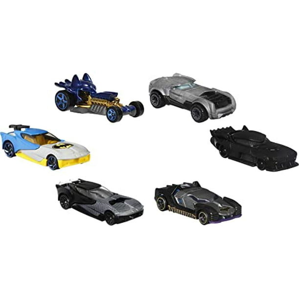 Hot Wheels Batman Character Car 6 Pack, Inspired by Various
