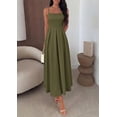 thumbnail image 3 of PRETTYGARDEN Cocktail Dresses for Women Spring Elegant Ruffle A Line Long Flowy Summer Formal Wedding Guest Maxi Dress, 3 of 7