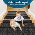 thumbnail image 1 of SICED Non-slip Carpet Stair Treads, Anti Moving Grip And Beauty Rug Tread Safety, 1 of 5