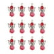thumbnail image 2 of Paquete De 12 Colgantes De Cristal Facetado Tibetanas Collar en apariencia Pendiente Artesanía - rojo, 2 of 9