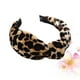 thumbnail image 5 of EeaseMX 1 diadema de leopardo con nudo cruzado para el pelo para niñas y mujeres., 5 of 7