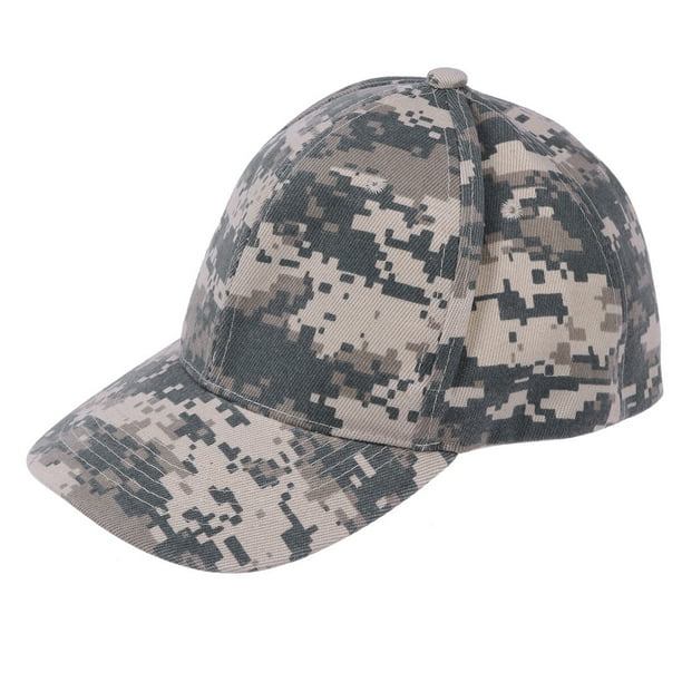 EeaseMX Gorra de béisbol UltraKey con camuflaje militar para caza, pesca y actividades al aire libre (verde camuflaje)