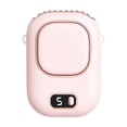 thumbnail image 2 of Neck Fan Wearable USB Rechargeable Hands Free 5 Speeds Quiet Cooling Fan, Lightweight Clip On Portable Airflow Long Battery, for Travel Outdoor Work Commuting, 2 of 6