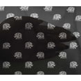 thumbnail image 4 of oneOone Viscose Chiffon Fabric Elephant Block Print Fabric BTY 42 Inch Wide, 4 of 4