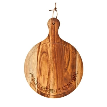 The Secret Ingredient Wood Cheese Board by True