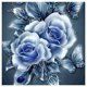 thumbnail image 2 of Diamante Kit Punto Cruz Btafrte 25*25 Cm Rosa Sala Estar Azul (8174), 2 of 8