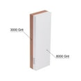 thumbnail image 3 of Afilar Piedras 3000/8000 Grano 2 Lateral Combinación Afilar Piedra 180x60x29mm, 3 of 6