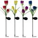 thumbnail image 4 of Solar Outdoor Tulip Flower Lights 2pcs LED Lawn Lamps, 4 of 5