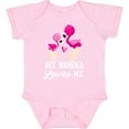thumbnail image 3 of Inktastic My Nonna Loves me with Two Flamingos Boys or Girls Baby Bodysuit, 3 of 5
