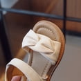 thumbnail image 7 of Duqingm Sandals Toddler Kids Girls Boys Sandals with Cork Footbed Adjustable Strap Toddler Casual Slides Sandals Open Toes Flat Beige,5.5, 7 of 7