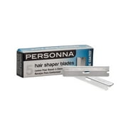 Personna Hair Shaper Blades, Glide Coated, Extra Sharp Stainless, 5 Count
