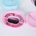 thumbnail image 3 of Amdohai Ladies desktop rotating makeup mirror dressing table with storage box creative double-sided princess mirror purple, 3 of 8