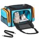 thumbnail image 1 of Discala Transportín grande para gatos, transportador para mascotas, transportador para perros pequeños, transportador para gatos, transportador para mascotas grande, suave y plegable para viajes en in, 1 of 5