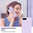 thumbnail image 4 of LeYi for iPhone 8 Plus Case, iPhone 7 Plus Case with [2 x Glass Screen Protector] for Women Girls, Full-Body Shockproof Soft Silicone Hybrid Cute Case for iPhone 6s/6 Plus, Purple, 4 of 8