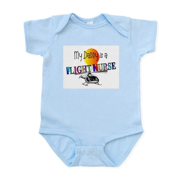 CafePress - MORE Flight Nurse Infant Bodysuit - Baby Light Bodysuit, Size Newborn - 24 Months