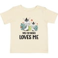 thumbnail image 3 of Inktastic Zebra My Granny Loves Me Boys or Girls Baby T-Shirt, 3 of 5