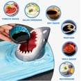 thumbnail image 4 of Shark Plates, Upgraded 3-in-1 Shark Sushi Plate, Shark Sushi Plate, Shark Plate with Sauce Compartment, Food Safe Material, Microwave/Oven/Refrigerator/Dishwasher Safe (Ellipse - A), 4 of 6