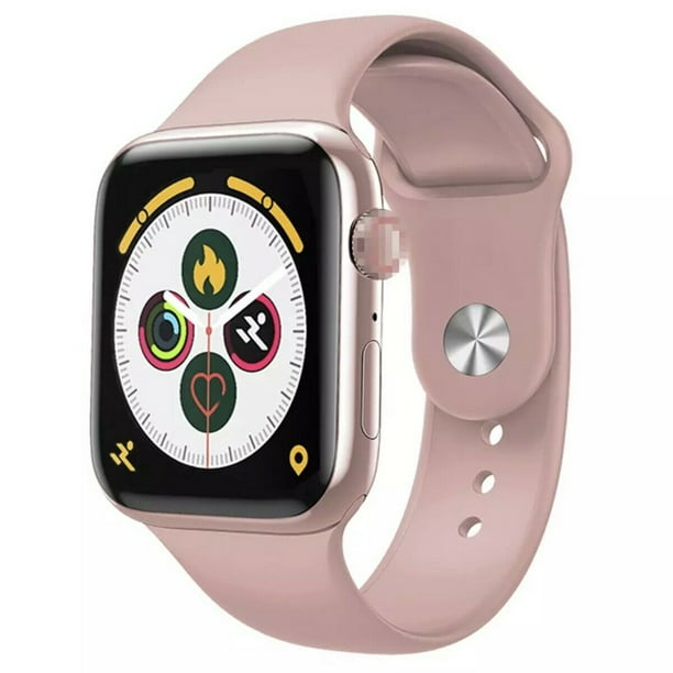 New X7 Smart Watch Bluetooth Call Fitness Tracker Heart Rate Blood Pressure Pink Walmart Com Walmart Com