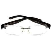 Porsche Design Eyewear Frames Brown Titanium Men P8206 C 56 Rimless
