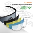 thumbnail image 2 of Gafas de sol deportivas HAAYOT, polarizadas, para ciclismo, 5 lentes, 2 of 8