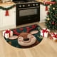 thumbnail image 1 of Alfombra de baño de terciopelo con cristales navideños | Alfombra antideslizante de poliéster multicolor | Alfombra de entrada suave, cálida y aislante del calor | Alfombra antideslizante duradera, 1 of 6