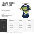 thumbnail image 4 of Goofa Dino Playing Roller Skate Pattern Women's Slim-Fit Short-Sleeve V-Neck T-Shirt,Classic-Fit Short-Sleeve V-Neck T-Shirt-Small, 4 of 5