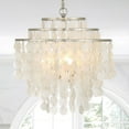 thumbnail image 4 of BRI-3008-SA Crystorama Lighting Brielle - Four Light Chandelier-Antique Silver Finish    -Traditional Installation, 4 of 17