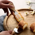 thumbnail image 4 of 4pcs/set Oak Bamboo Cheese Cutter Knife Slicer Kit Kitchen Useful Cooking Tools, 4 of 5