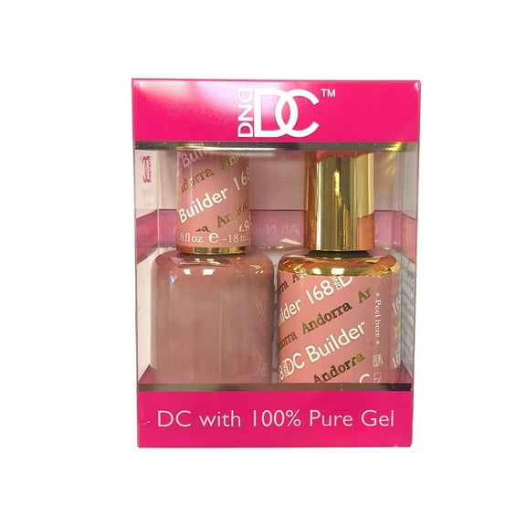 DND - DC Duo Soak off Gel & Matching Nail Polish - #168 Andorra