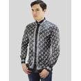 thumbnail image 3 of Camisa Casual Barabas Manga Larga Para Hombre, 3 of 4