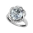 thumbnail image 2 of Star K � Large Oval 12x10mm Genuine White Topaz Knot Big Stone Ring, 2 of 9