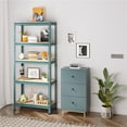 thumbnail image 4 of Yaheetech 5 Tiers Metal Storage Shelf Goods Rack, Neptune Blue, 4 of 8