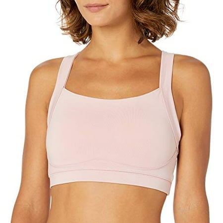 

Jockey Women s Studio Racerback Sports Bra Silver Pink Medium