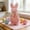 Pink, variant on Staron Easter Bunny Decorations, Flocked Sequined Rabbit Figurine, Easter Garden Decor for Spring Yard Party Outdoor Indoor Home Mantel Table, Pink
