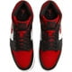 thumbnail image 4 of Men's Jo r-dan 1 Mid Black/Fire Red-White, 4 of 6