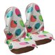 thumbnail image 1 of Funda de asiento de coche LoyaGour impermeable con estampado de fresas, 2 unidades, 1 of 7