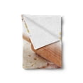 thumbnail image 2 of Cookie Soft Flannel Fleece Throw Blanket, Baking Ingredients Scattered in Flour Gingerbread Milk in a Jar Christmas Vibes, Cozy Plush for Indoor and Outdoor Use, 60" x 80", Multicolor, by Ambesonne, 2 of 5
