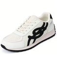 thumbnail image 3 of CHICVOMEY Fashion Tennis Sneakers for Women Retro Platform Sneakers - Breathable Mesh Lace-up Platform Tennis Shoes with Non-slip Outsole - Casual & Walking Sneakers for Daily Wear, 3 of 7